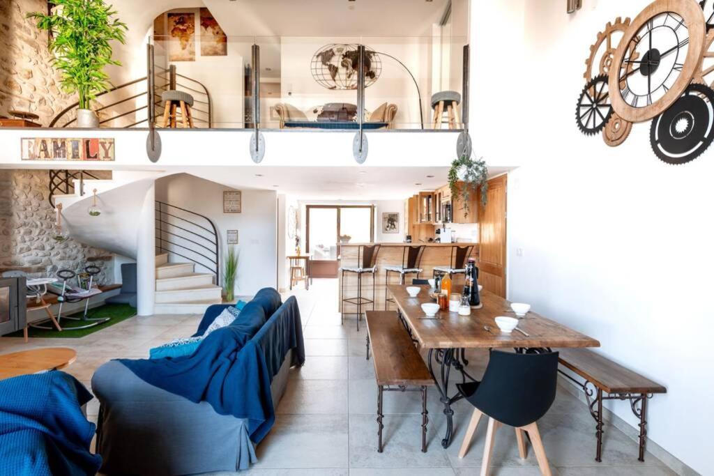 Chez Dabin - La Roche St Secret - 10Pers Villa Le Pegue ภายนอก รูปภาพ